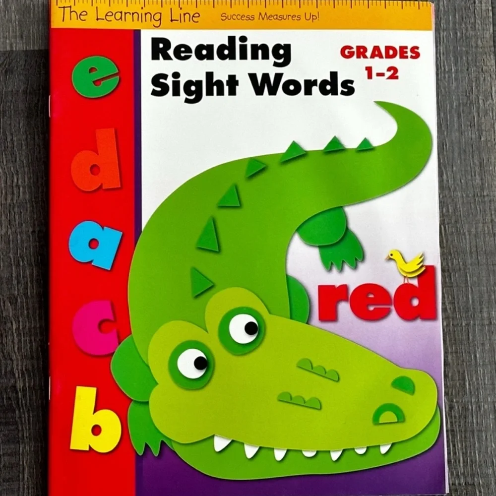💞 New Reading Sight Words Educational Workbook for 1st & 2nd Grade